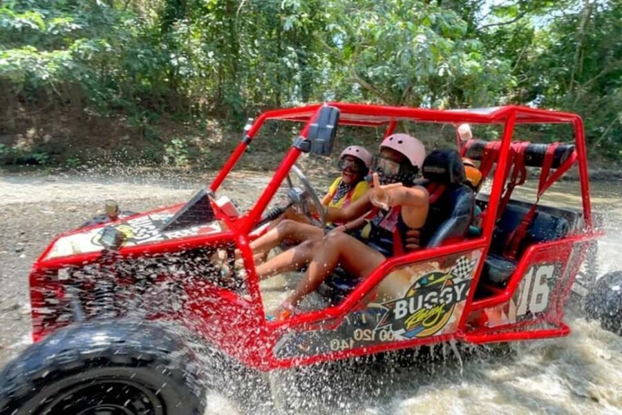 3x1: Monkeyland Damajagua Falls & Buggy Tour Puerto plata - Timing, pickup points, and what you should pack