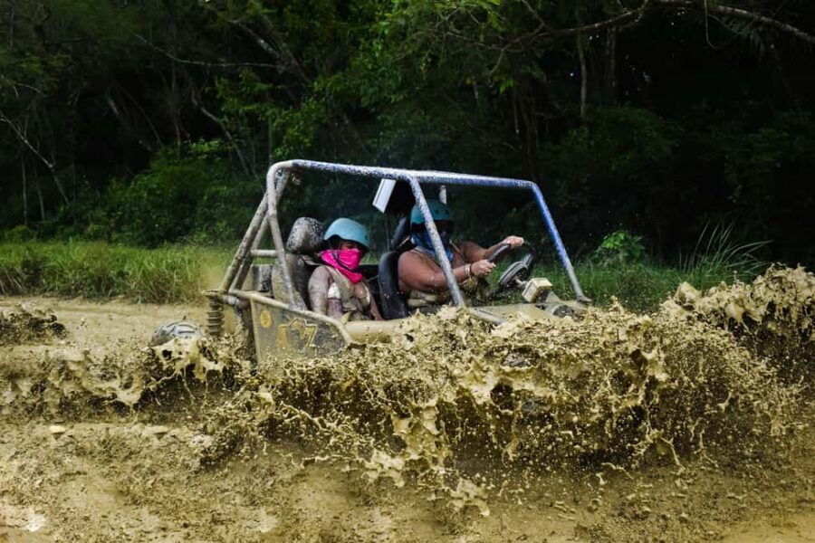 7 Waterfalls Tour and Dune Buggy in Puerto Plata Dom Rep. - The Waterfalls Circuit: Seven Stops, Big Rocks, and Guide Support