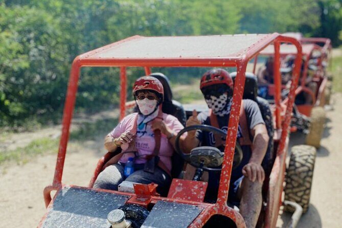 Amber Cove & Taino Bay Shore Excursion: 2 person Buggy Tour - The muddy off-road ride: rough, wet, and oddly fun