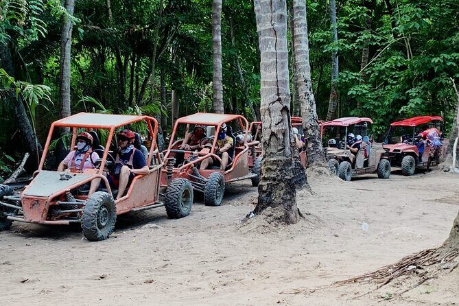 Amber Cove & Taino Bay Shore Excursion: 2 person Buggy Tour - Playa Bergantin swim stop: the highlight break (plan for a quick dip)
