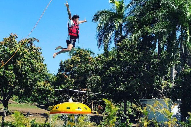 ATV Adventure - Entering Country World Adventure Park: pool, garden, and the ride’s payoff