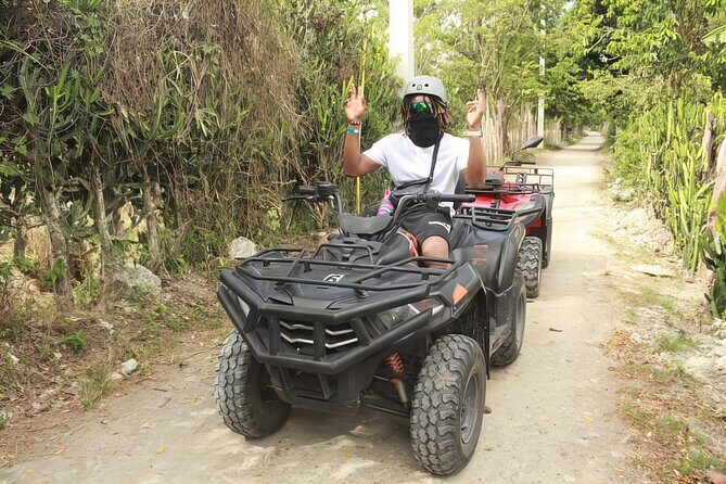 ATV Adventure - Mid-ride stops and the photo reality: fun culture breaks, plus sales pressure risk