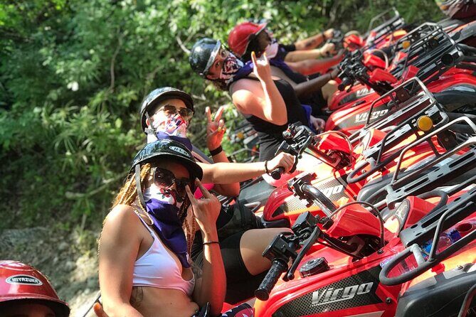 ATV N Zip: 8 Zip Lines plus ATV's - The included Dominican lunch actually counts