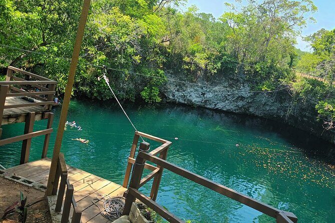 Blue Dudu Lagoon - A real mix of jungle water, beach time, and “do stuff”
