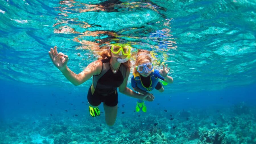 Catalina Island, even more pristine than Saona - Getting out on the water: catamaran or speedboat, music onboard, and your first views