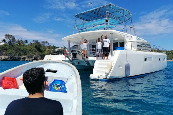 Catamaran Cruise with Snorkeling and lunch on board! - On-board downtime: pool time, shade, and music