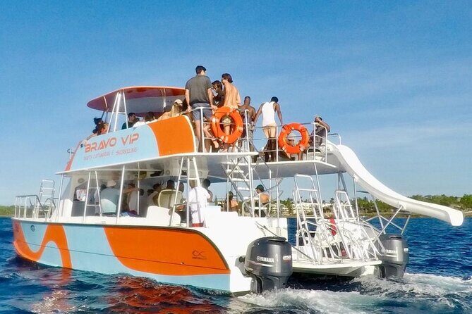 Catamaran Party Cruise with Snorkeling & BBQ - Boarding the catamaran: Space, deck fun, and safety basics