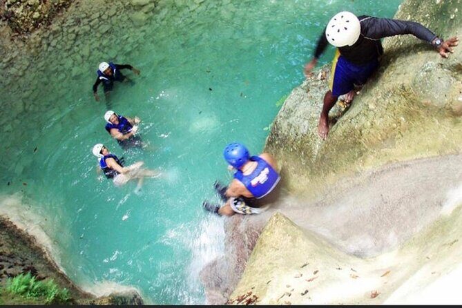 Damajagua experience - Slides, Jumps, and Stairs: How the Water Play Works