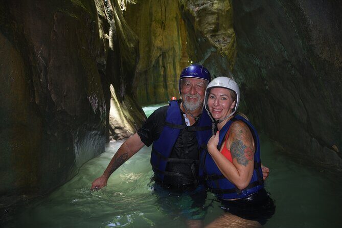 Excursion in Damajagua's 7 Waterfalls With Food Included DR! - Down the Waterfalls: Jumping, Sliding, and Swimming in Levels