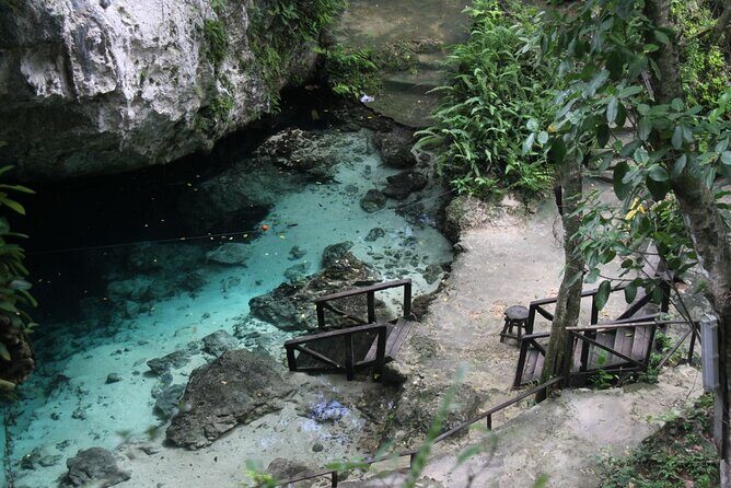 Full Day Tour to the Blue Lagoon and 7 Different Destinations - Playa Caletón: A Crescent Cove With Taino-Chief Rock Faces