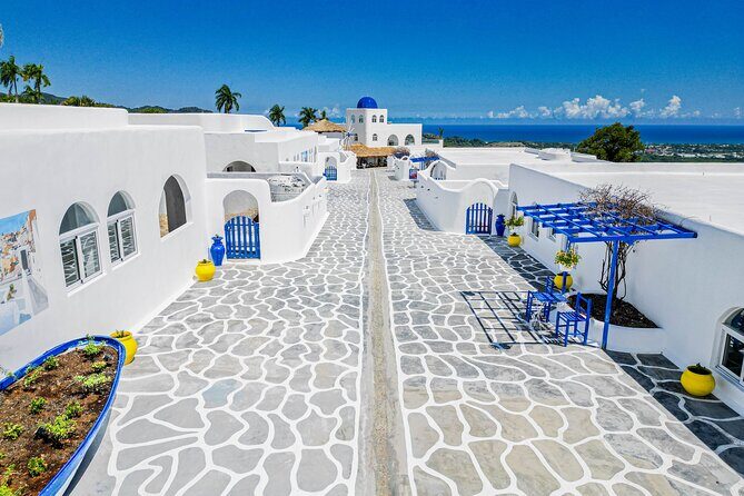 GreekLand The Santorini at Puerto Plata plus City Tour - Greece Residence and folk art: Where the theme becomes the story