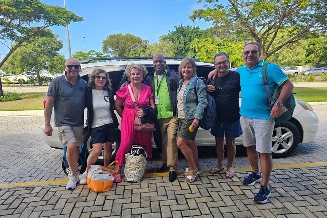 Guided Puerto Plata City Tour - The downtown core: Central Park, San Felipe Cathedral, and umbrella street