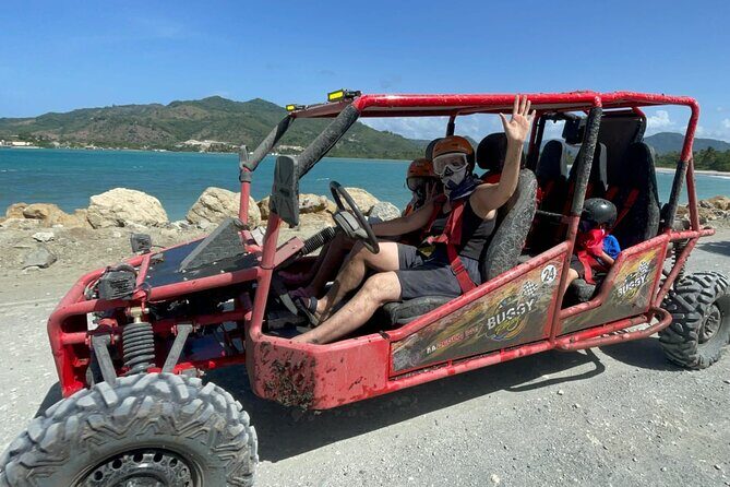 Half-Day Buggy Guided Adventure for Amber Cove and Taino Bay - Gear up at the Maimon base camp