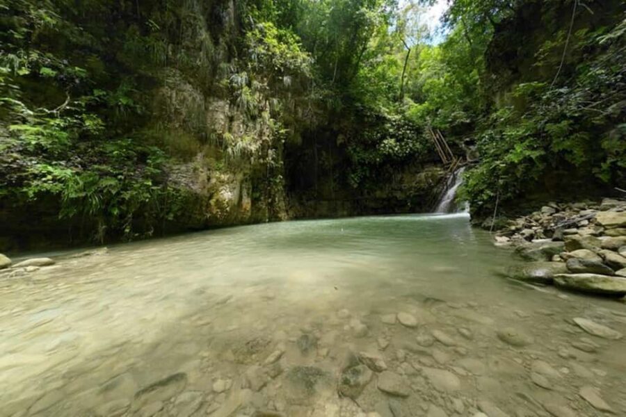 Puerto Plata: 27 Waterfalls Adventure with Traditional Lunch - Helmet and Life Jacket Day: The Forest Hike and Bridge Walk