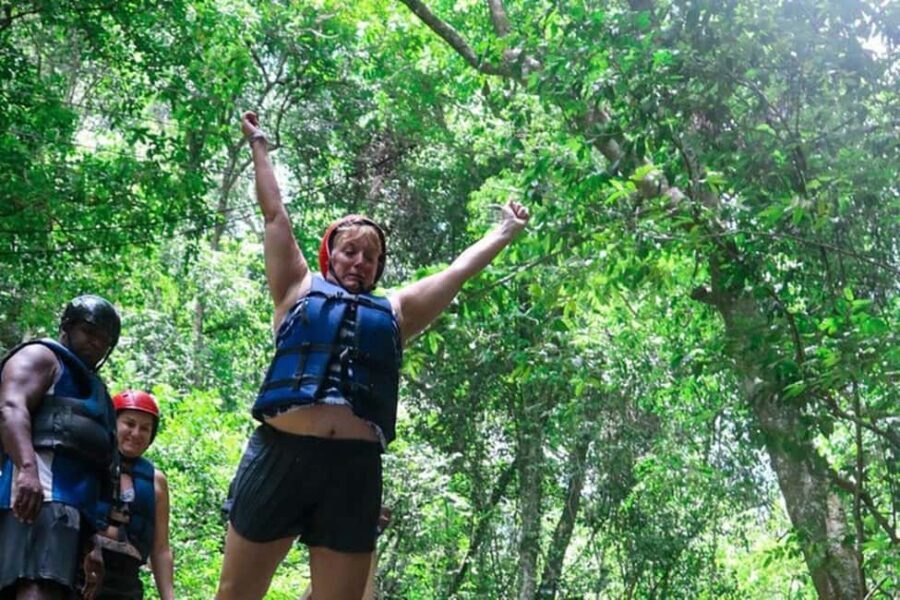 Puerto Plata: 27 Waterfalls Adventure with Traditional Lunch - Jump, Slide, Swim: How the Up-to-Eight Waterfall Section Works