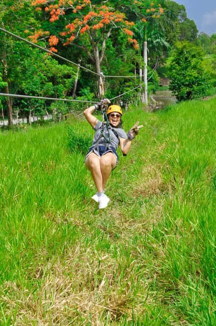 Puerto Plata: Buggy, Zip Line, Waterfalls, and Lunch Combo - Canopy zip lines: how the limits work and what the flying feels like