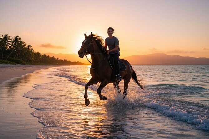 Puerto Plata City Horseback Riding Tour ,Rios,Beaches and Countryside - Malecon Puerto Plata: Coast Views and a Beach Reset