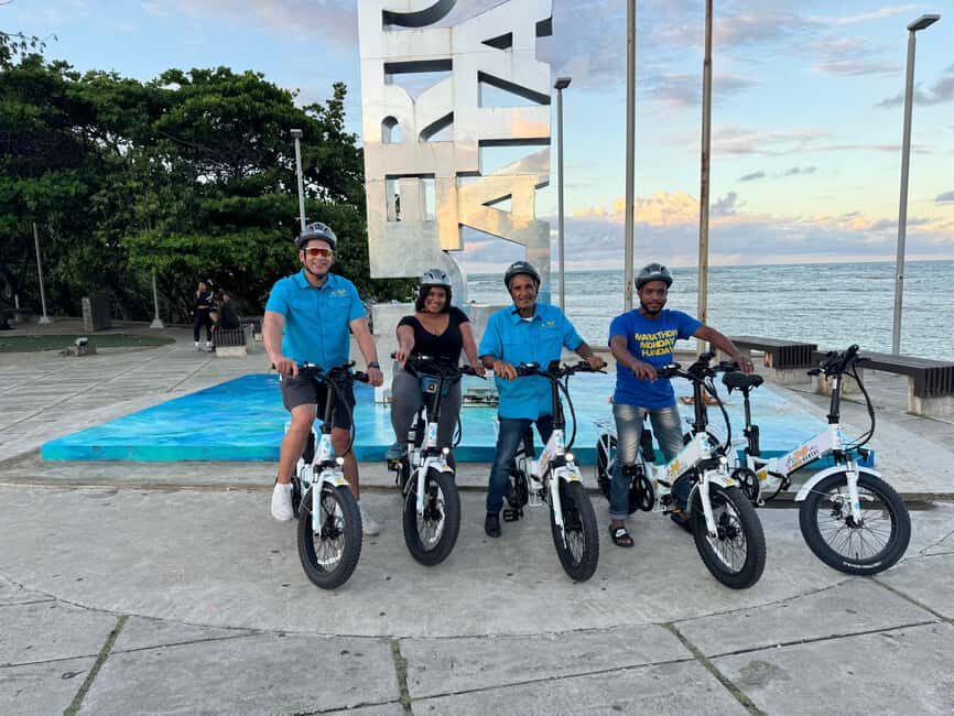 Puerto Plata: Electric bicycle Tour with Guide and Helmet - Calle de las Sombrillas and the Cathedral photo moment
