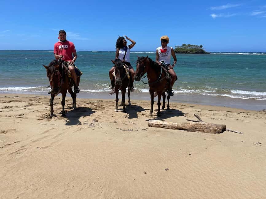 Puerto Plata: Horseback Riding Tour - The beach segment: gorgeous views, but plan for the basics