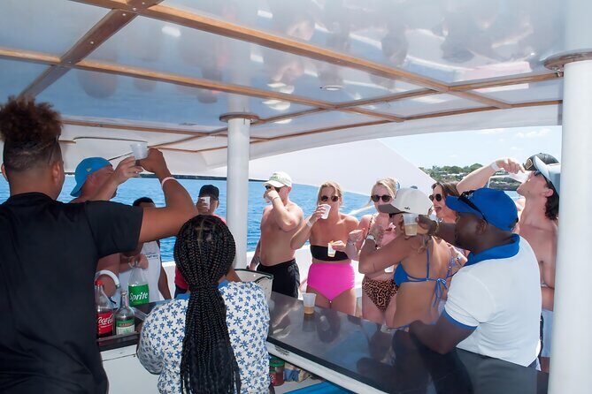 Puerto Plata Private Catamaran Snorkeling, BBQ & Open Bar - The onboard BBQ and open bar: an easy Caribbean rhythm