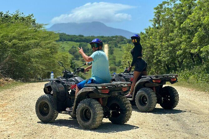 Shore Excursion: Combo Atv & militare waterfalls | No long lines - Pickup that saves time: Taino Bay and Amber Cove style departures