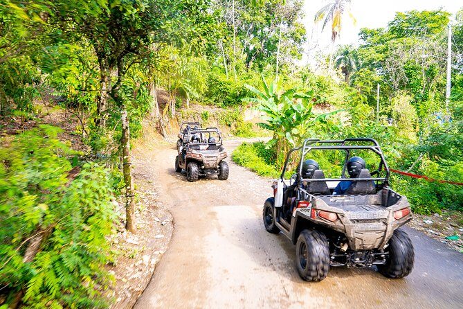 Triple fun! Monkeyland + Damajagua Waterfalls + Buggies from Puerto Plata - Damajagua waterfalls with an off-road approach