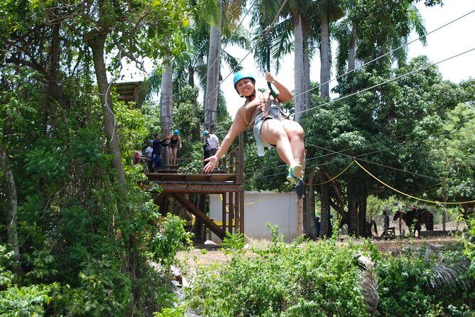 VIP DayPass: ATV, ZipLine, Horse Riding / Shore Excursion & Hotel - The Pool Finale and the Pool Zip Component
