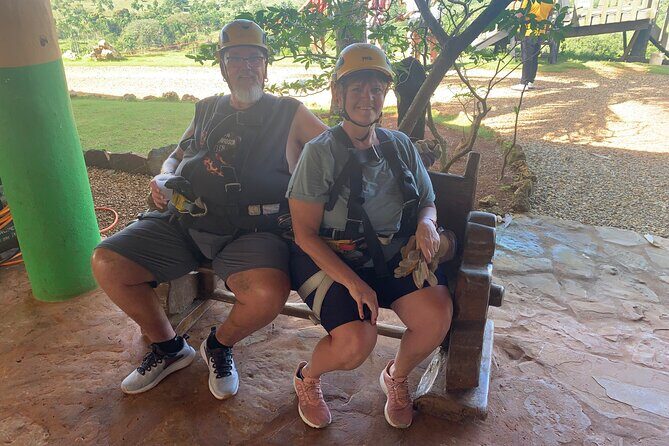 Zip line with 7 waterfall - The biggest value play: one price for zip line and waterfall descent